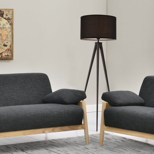 [lux.pro] Stojací lampa "Faro" na trojnožce E27 153 cm
