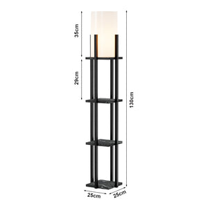 Stolní lampa Stourbridge s policemi [lux.pro]