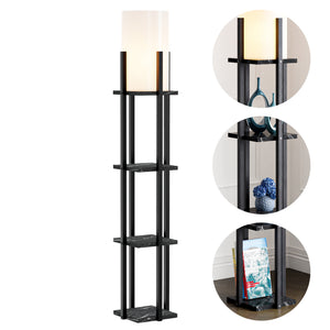 Stolní lampa Stourbridge s policemi [lux.pro]