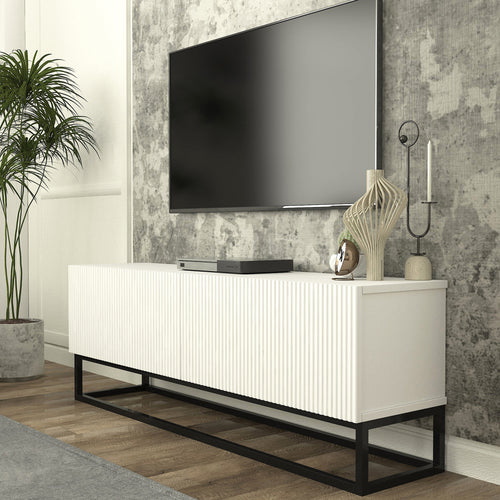 TV-Lowboard Verpsboga [en.casa]