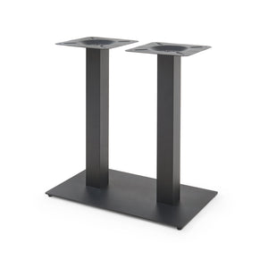 Stolní rám Vadejord ocel 70x40x73 cm černý [en.casa]