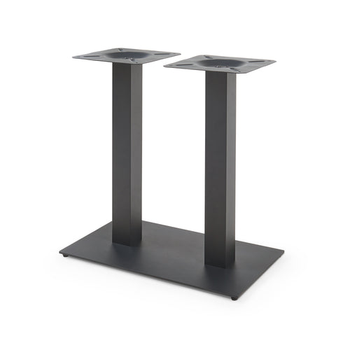 Stolní rám Vadejord ocel 70x40x73 cm černý [en.casa]