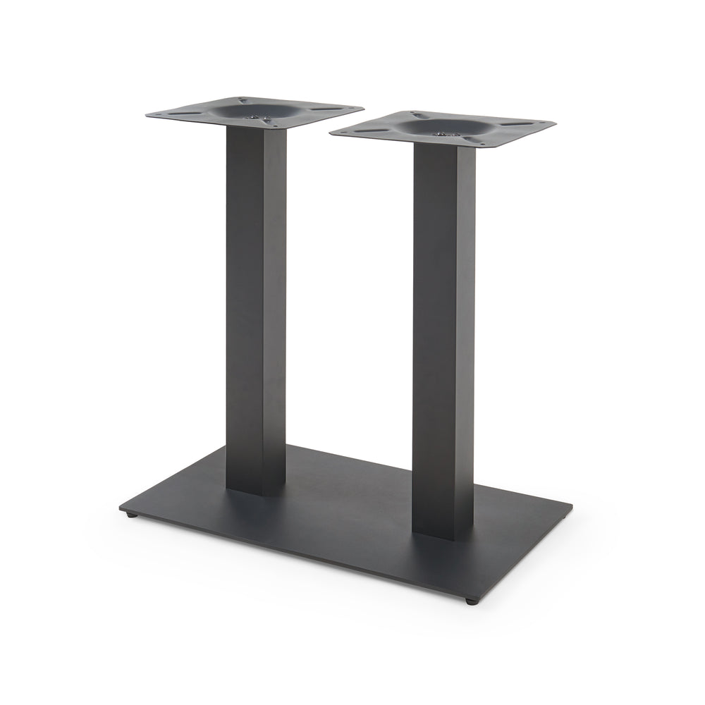 Stolní rám Vadejord ocel 70x40x73 cm černý [en.casa]