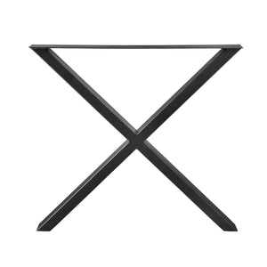 [en.casa]® Stolní nohy do "X" AATL-57xx