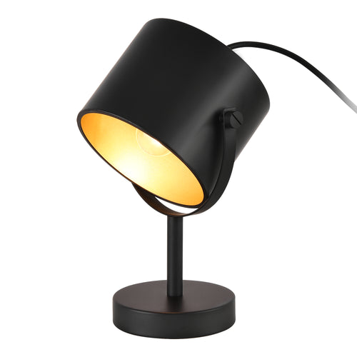 Tischleuchte Farstorp 1 x E27 Schwarz [lux.pro] - premiumXL