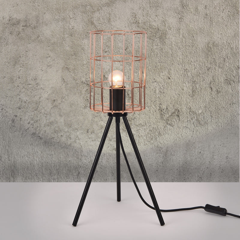Měřítkový nákres [lux.pro] Design stolní lampa - 1 x E27, max. 60W 