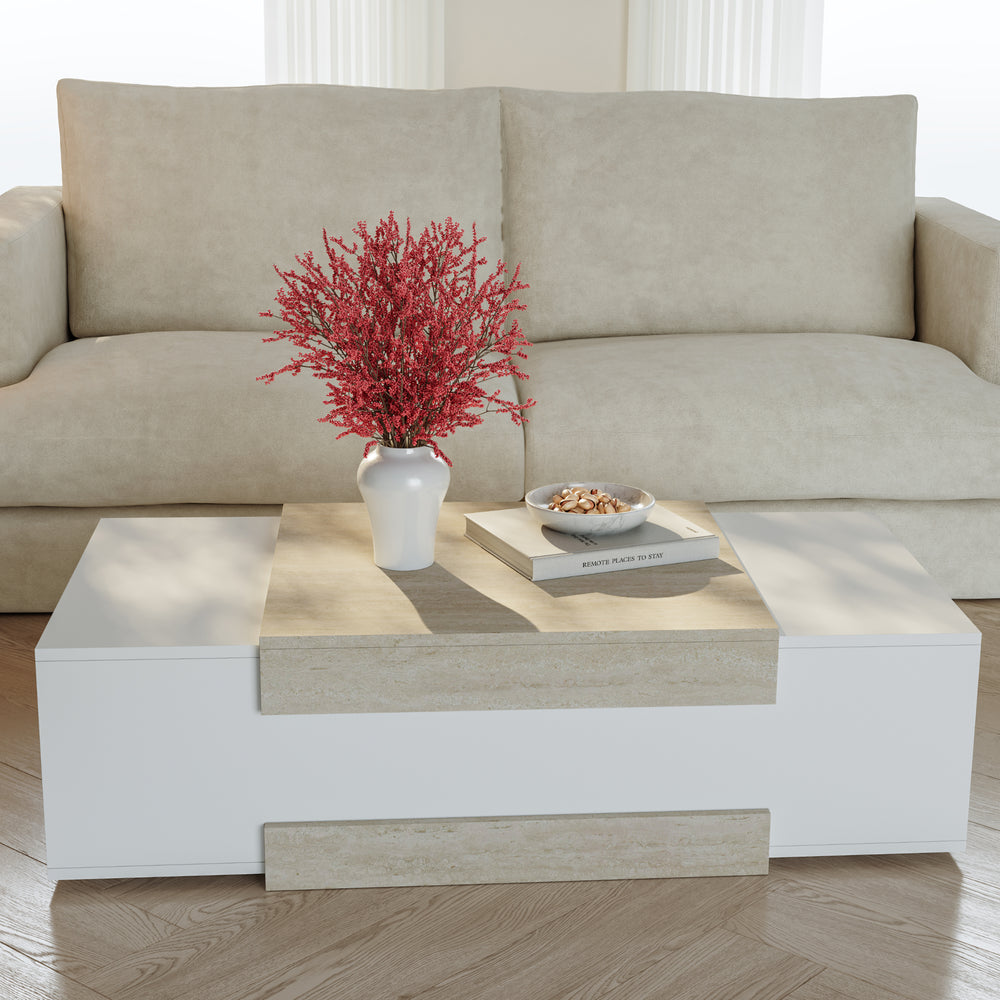 Konferenční stolek Eljak 110x57x31 cm [en.casa]