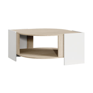 Konferenční stolek Klipsari 75x75x40 cm [en.casa]