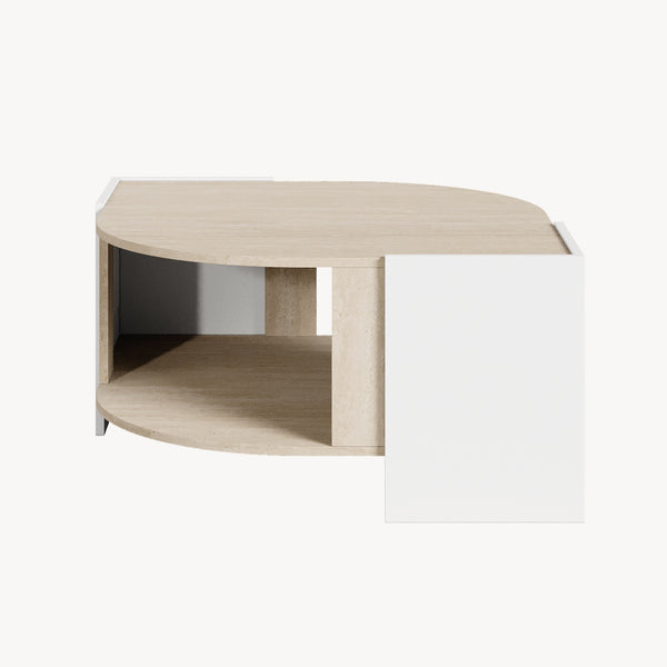 Konferenční stolek Klipsari 75x75x40 cm [en.casa]