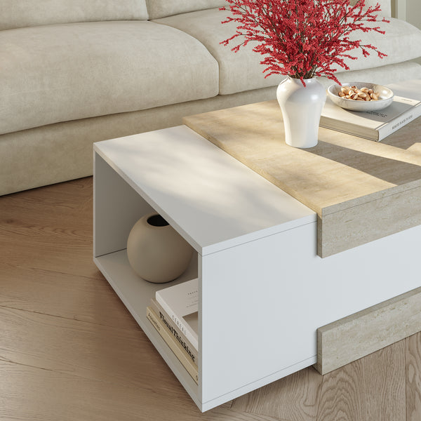 Konferenční stolek Eljak 110x57x31 cm [en.casa]