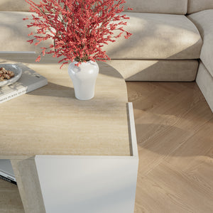 Konferenční stolek Klipsari 75x75x40 cm [en.casa]