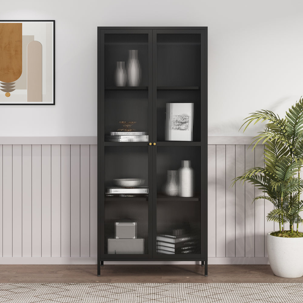 Vitrínová skříň Säkylä [en.casa]