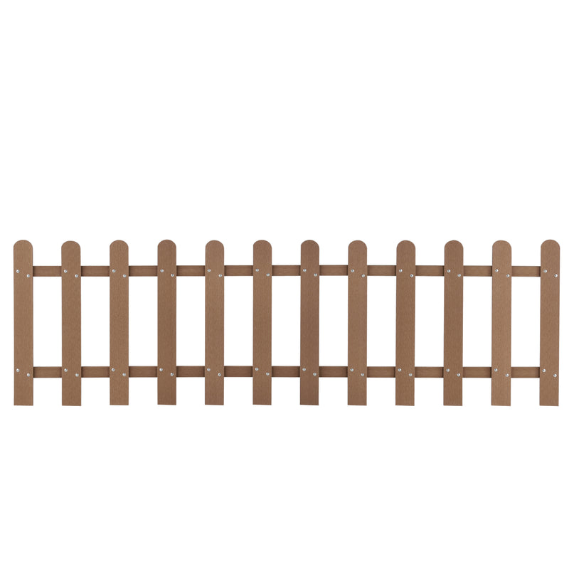 Maßskizze [neu.holz]® Zahradní plot AAWP-99x2