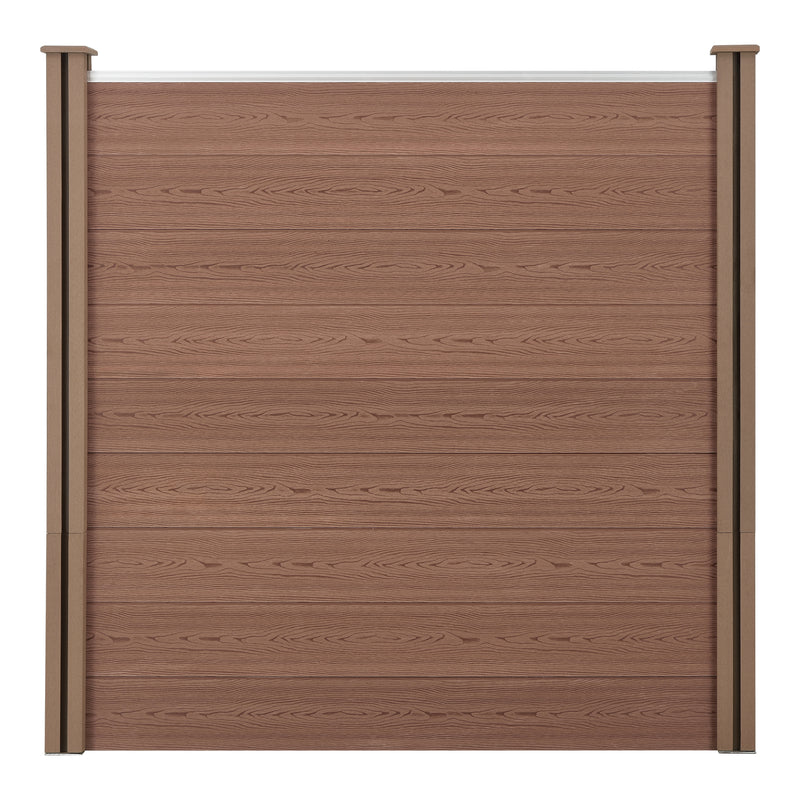 Maßskizze [neu.holz]® Zahradní oplocení AAWP-99X3