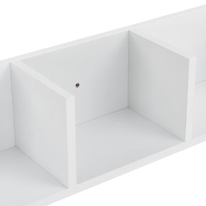 Nástěnná police Ekerö 95 x 17 x 16,5 cm různé barvy en.casa