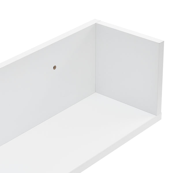 Nástěnná police Elverum 75 x 16,5 x 16,5 cm sada 2 ks různé barvy en.casa