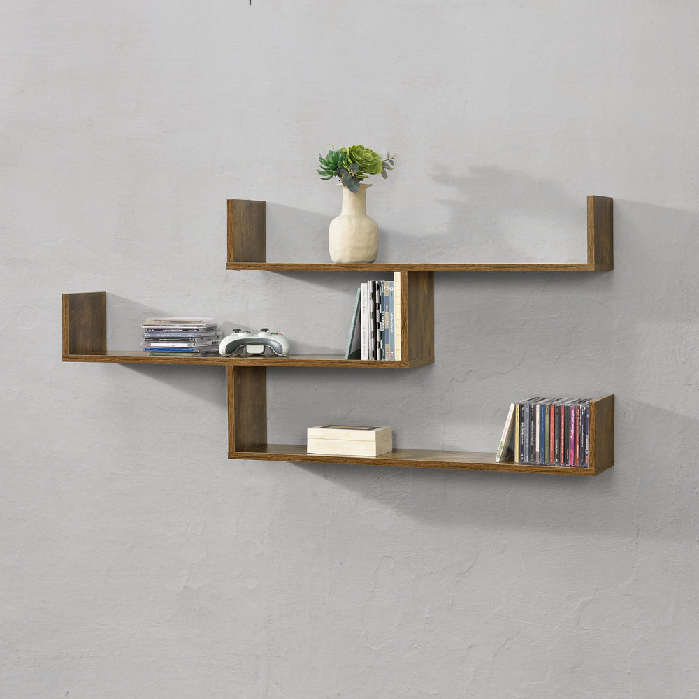 Wandregal Grimstad 119 x 18 x 55 cm versch. Farben en.casa - premiumXL