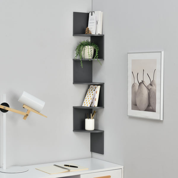 [en.casa]® Designová police na zeď