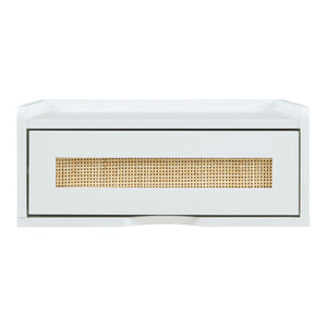 Nástěnná police Ljuredsø s šuplíkem 40x30x16,5 cm [en.casa]