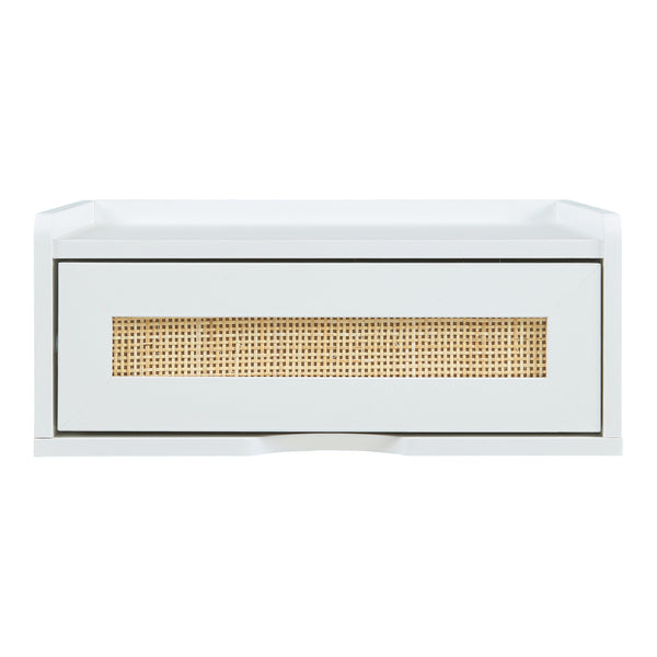 Nástěnná police Ljuredsø s šuplíkem 40x30x16,5 cm [en.casa]