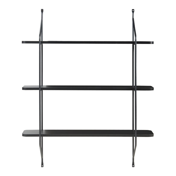 Nástěnná police Østfold 100x80x21 cm [en.casa]