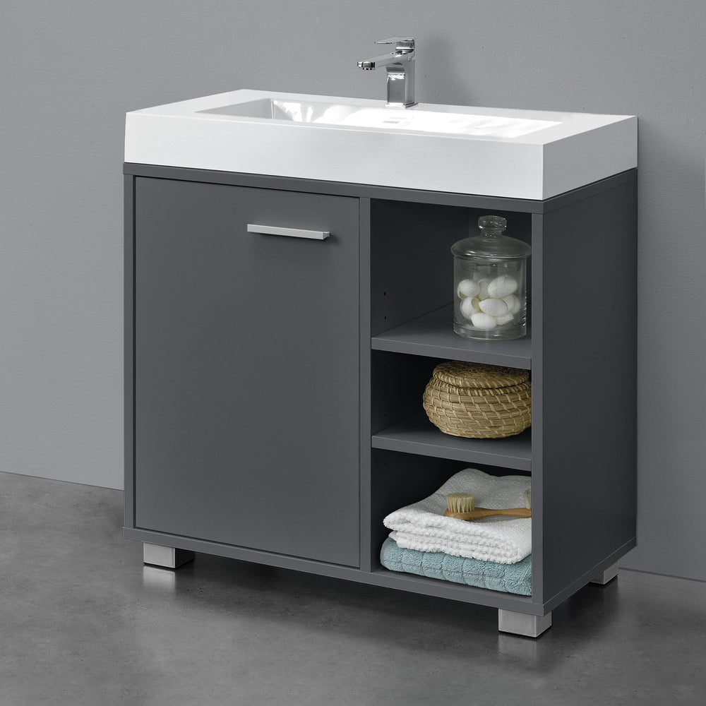 Waschbeckenunterschrank 56x60x31 cm in versch. Farben en.casa - premiumXL