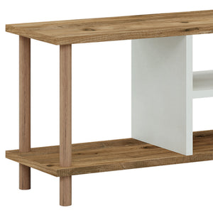 Televizní stolek Ærøskøbing se 2 odkládacími přihrádkami 43x120x29 cm různé barvy [en.casa]