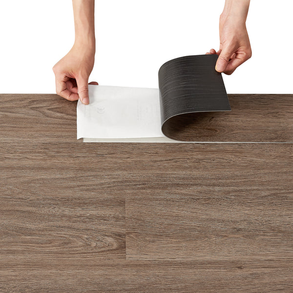 [neu.haus] Vinyl-PVC designová laminátová podlaha - samolepící - 7 kusů = 0,975 m²