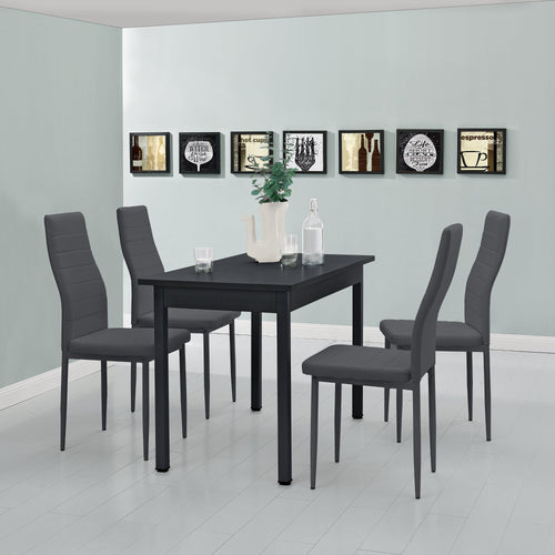 [en.casa]® Jídelní set 1x HTBT + 4x HTCC