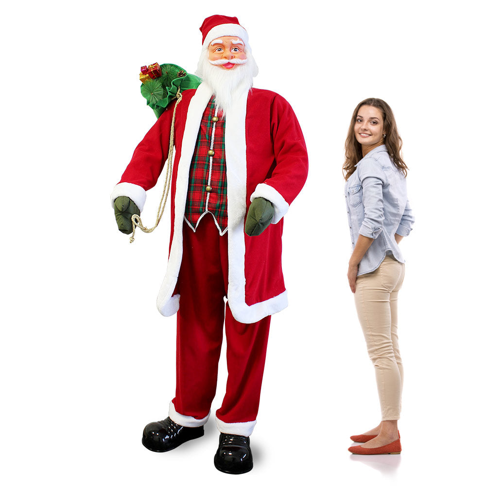 [lux.pro]® Tančící a zpívající obří Santa Claus